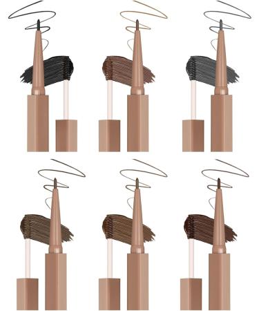 Bestvisse Double-ended Eyebrow Pencil and Eyebrow Tint Gel Waterproof Long Lasting Eyebrow Makeup Cosmetic for Women - Buy Online on GoSupps.com