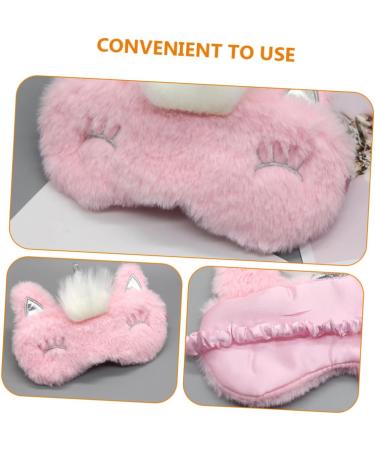 FRCOLOR 2pcs Plush Eye Mask Set - Comfort Sleep Mask & Eye Pad for Men & Kids - Ideal for Travel Home & Relaxation - Buy Online on GoSupps.com