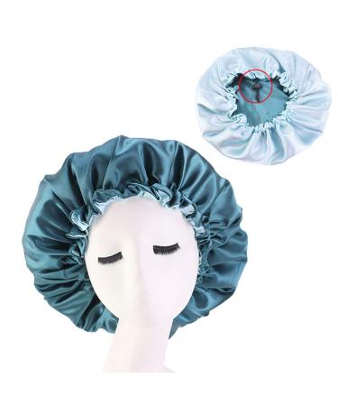 LERTREE 3PCS Elastic Women Satin Night Sleep Cap Hair Bonnet Hat Shower Caps - Buy Online on GoSupps.com