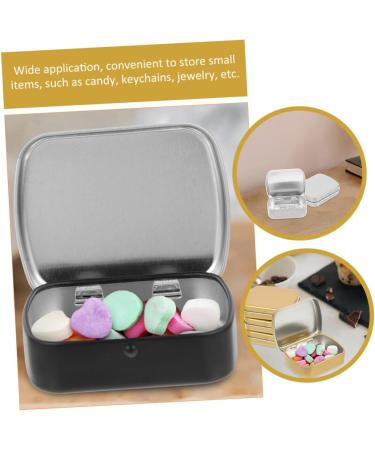 SOESFOUFU 15pcs Mini Tin Box Iron Containers Small Objects Organizer Wedding Candy Tins Cream Case Iron Candy Cans Iron Storage Boxes Small Iron Can Iron Organizer Small Tins with Lids - Buy Online on GoSupps.com