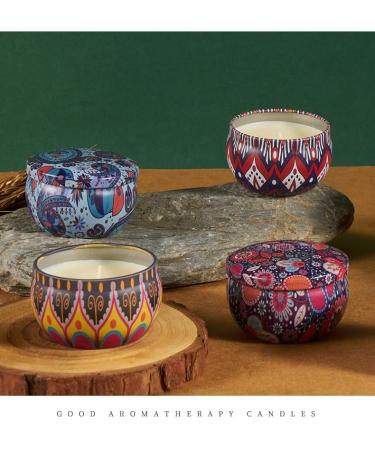 Scented Candles Gift Set for Women - Natural Soy Wax Aromatherapy Candles for Yoga Bath & Relaxation - Perfect Birthday Gift (Jasmine - Buy Online on GoSupps.com