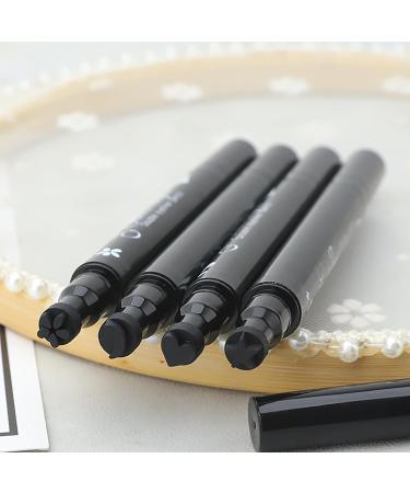 CHSEEO 4 Pcs 2 Heads Liquid Eyeliner Set Eyeliner Stamp 24 Hr Wing Cat Eye Coloful Eyeliner Waterproof Smudge Proof Longwearing Quick Drying Eyeliner Pencil - Star Moon Heart Beginners Makeup Gift - Buy Online on GoSupps.com