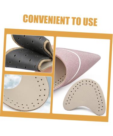 8 Pairs Forefoot Stickers - Non-Slip Shoe Pads & Cushions for Foot Protection | Noise Reduction Insoles for Comfort - Buy Online on GoSupps.com