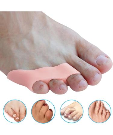 HAOSEM 2pcs Pinky Toe Spreader & Bunion Corrector - Pain Relief Small Toe Protector | Foot Care Spacer for Comfort - Buy Online on GoSupps.com