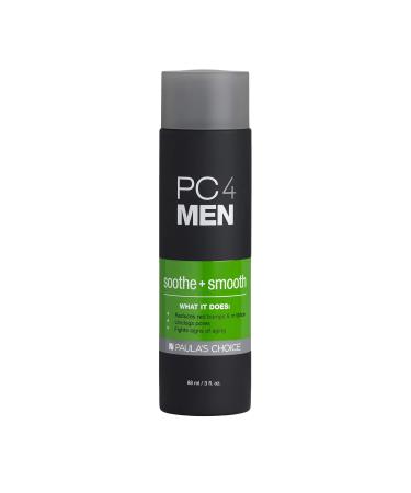 Paula's Choice PC4MEN Soothe + Smooth Aftershave Treatment & Exfoliant for Men with Salicylic Acid, Non-Drying & Fragrance Free, 3 Ounce