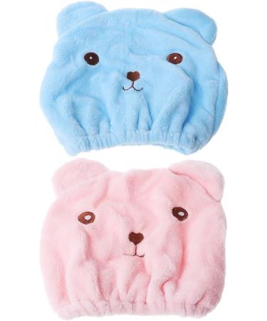 MAGELIYA Hair Dry Cap for Women & Girls - Absorbent Bath Turban Towel for Fast Drying & Comfort - Buy Online on GoSupps.com