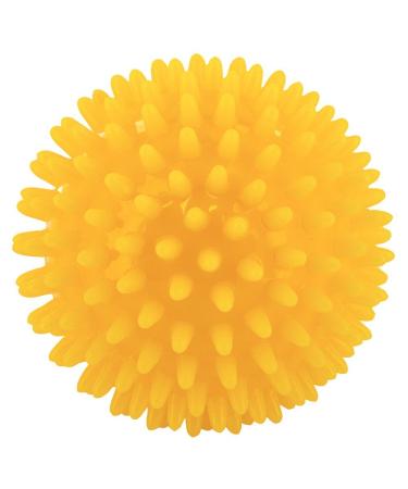 Hedgehog ball 8 cm yellow 1 st