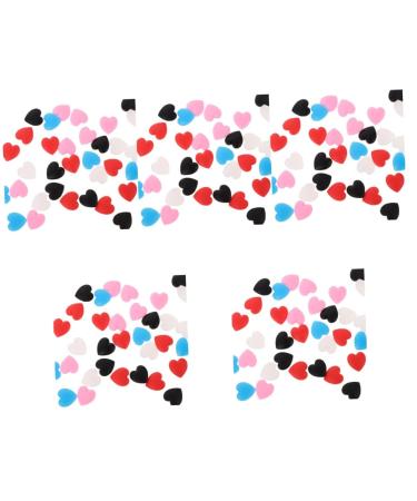 Healeeved 100 pair of anti-slip cover for glasses rubber-ear handle for glasses glasses ear holder glasseshilling pitch sleeve Cushion handle portable glasses stable main ear hook pebbles 1.3x1.2x0.5cmx5pcs different colors x 5 pieces