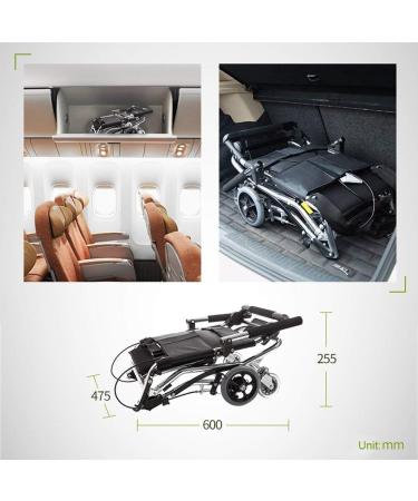 Portable Folding Travelling Outdoor Comfortable Mobile Wheelchair Displacement Machine Ultra Lightweight Aluminum Alloy Transport Outdoor Comfortable Mobile Wheelchair Displacement Machine - Buy Online on GoSupps.com