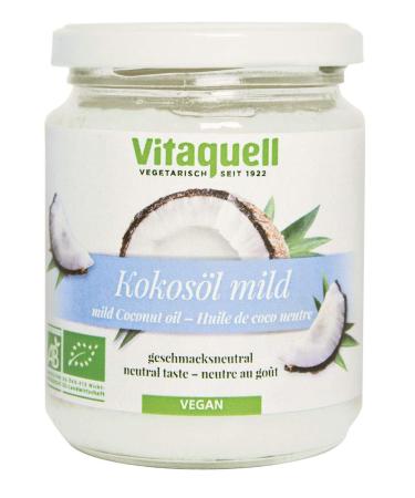 Vitaquell coconut oil organic mild 215 ml