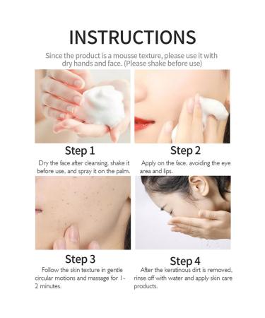 Facial Mousse Exfoliating Gel - Gentle Scrub & Peeling Cream for Smooth Moisturized Skin - 60ML | All Skin Types - Buy Online on GoSupps.com