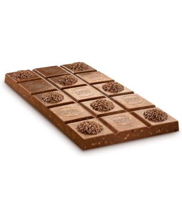 FERRERO ROCHER Fine Hazelnut Milk Chocolate Gift Box 48 Count Ideal Hostess Gift 600g & Premium Chocolate Bar Milk Chocolate with Hazelnuts and Almonds Bar 90g - Buy Online on GoSupps.com
