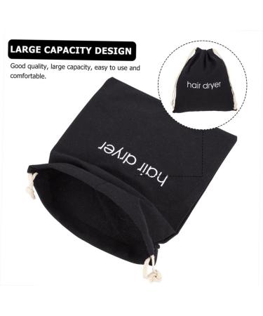 FOMIYES 8 Pcs Hair Dryer Storage Bag Curly Human Hair Wigs Canvas Tote Bags Hair Dryer Carrying Bags Curling - Buy Online on GoSupps.com
