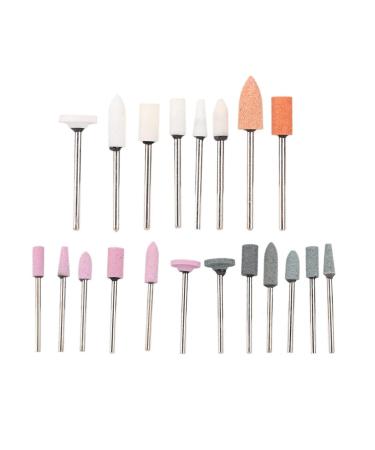 Nail drill set nail drill set nail gel -politure file bits nail skin for fiberglas gelpoliture file bits nail skin for fiberglas & silken & silk home salon use