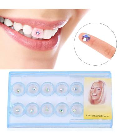Clear Dental Tooth Nail DecorationGem Rhinestone Material Shining Glittering Surfaces Optional Colors Easy to Apply Gutta-percha Paste Perfect for Nail (Colorful) - Buy Online on GoSupps.com