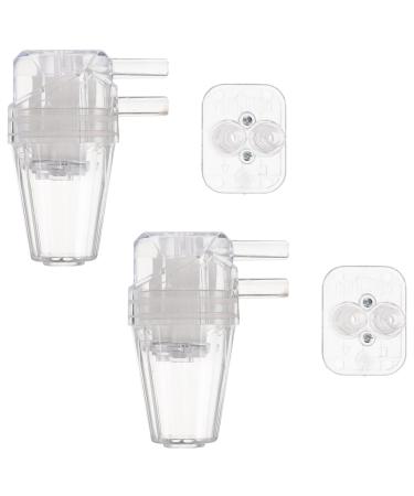 SAFIGLE SAFIGLE 2 Pack Beauty Instrument Filter - Oil Water Filtration System for Beauty Equipment - Replacement Filter for Air Compressors and Care Devices