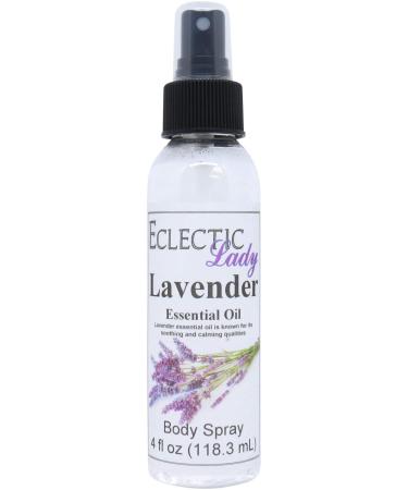 Lavender Essential Oil Body Spray (Double Strength) 16 ounces Body Mist for Women with Clean Light & Gentle Fragrance Long Lasting Perfume with Comforting Scent for Men & Women Cologne with Soft 16 Fluid Ounces (Double Strength)
