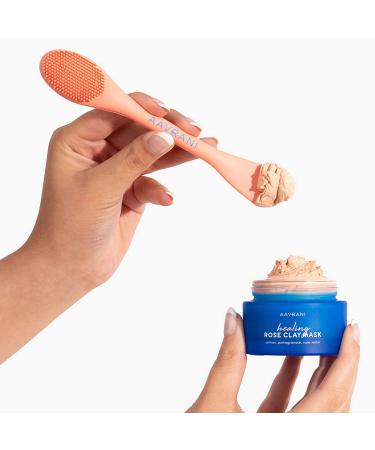 AAVRANI Silicone Face Mask Brush Applicator and Massage Spatula - Facial Mask Tool for Clay, Cream, Gel, Mud Masks - Beauty Gift for Women - Buy Online on GoSupps.com
