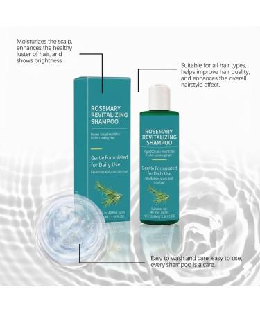  HNYXEQJL Rosemary Shampoo for Thinning Hair Strengthening Care Scalp and Hair Care Products for Hair Loss and Thinning Hair Shampoo 2 Pack - Buy Online on GoSupps.com