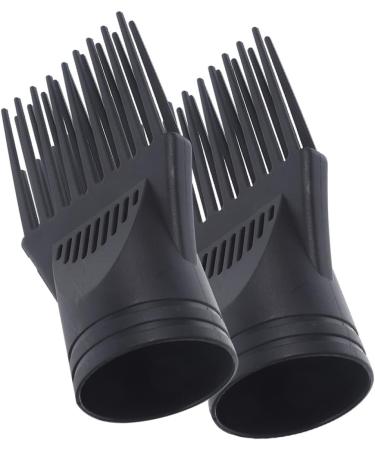 Beavorty 4 Pcs Hair Dryer Comb Diffuser Hair Dryer Nozzle Combs Hair Dryer Attachment for Blow Dryer Picture 13x5cmx2pcs Blackx2pcs - Buy Online on GoSupps.com