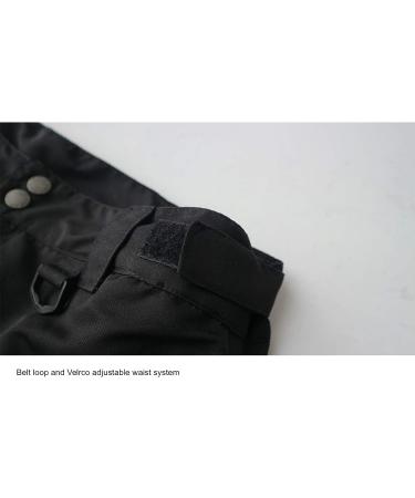 Acme Projects Insulated Snow Pants | Waterproof & Breathable | Zipper Pockets | Taped Seams | 10000mm/3000gm | Large Padded Black - Buy Online on GoSupps.com
