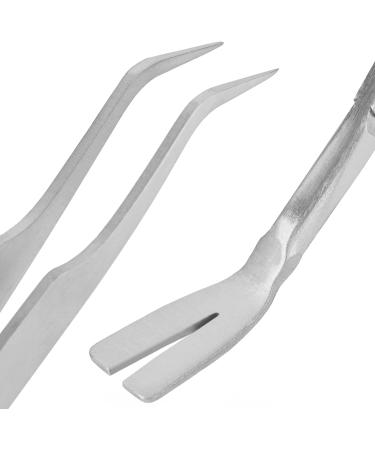 Buy Livaia 2-in-1 Tick Pliers | Stainless Steel Tick Removal Tool for Humans Dogs & Cats - Effective Tick Protection - Buy Online on GoSupps.com