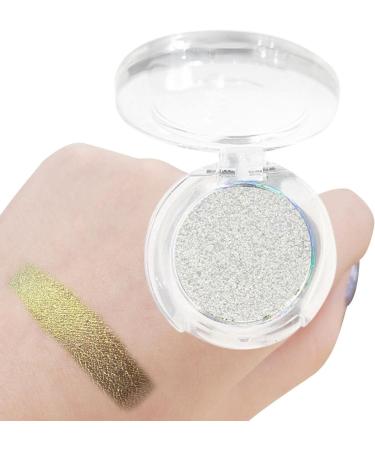 Eyeshadow Powder | Face Glitter Makeup Hair Eye Fine Glitter Eyeshadow - Glitter Cosmetic Art Eyeshadow Cream Makeup Festival Haoying #10 - Buy Online on GoSupps.com