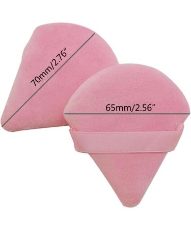 VOCUEL 4/6/15Pcs Powder Puff Face Soft Triangles Makeup Puff for Loose Powder Mineral Powder Cosmetic Makeup Tools - Buy Online on GoSupps.com