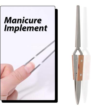 Baluue Nail Shaping Clips Nail Art Fixing Clips Nail Pinching Tweezers Manicure Shaping Clips for Nail Salon - Buy Online on GoSupps.com