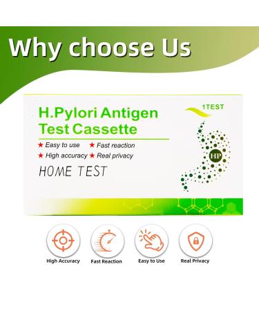 Helicobacter Pylori Stool Test Kit | Quick & Accurate Home Testing (2 Tests) - H. Pylori Antigen - Buy Online on GoSupps.com