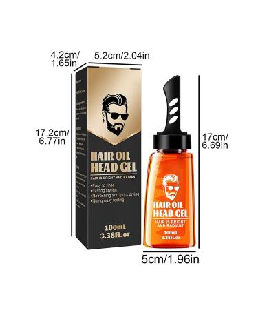 Universal 2in1 Hairspray with Comb for Fluffy Men Quick Build Hair Salon Styling Wax Gel Moisturizes for Long Lasting 3.38 Fluid Ounces (2PCS) - Buy Online on GoSupps.com
