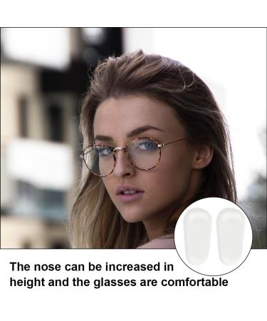 DDKY 20 Pairs Silicone Nose Pads for Glasses & Sunglasses - Non-Slip Self-Adhesive Soft Pads - Buy Online on GoSupps.com