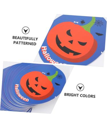 Zerodeko 1 Candy Paper Card Packaging Candy Packing Candy Wrapping Lovely Candy Lollipop Holder Candy Holder Lollipops Paper Card Cartoon Stickers Paper Jam Accessories Halloween - Buy Online on GoSupps.com