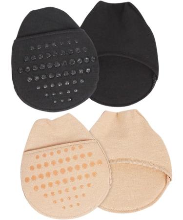 4 Pairs Forefoot Pads Women's Socks Toe Socks Plantar Socks High Heels Seamless Invisible Socks Invisible Forefoot Pad Breathable Sandals Half Socks Liner - Buy Online on GoSupps.com