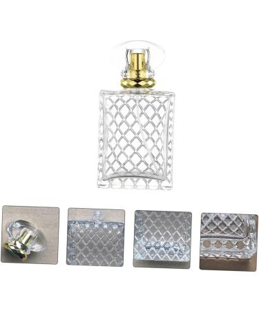 FRCOLOR Perfume Bottle Empty Perfume Mini Spray Bottle Perfume Container Empty Scent Bottle Perfume Dispenser Mini Perfume Liquid Bottle Pump Casing Glass Bottle Square Travel - Buy Online on GoSupps.com