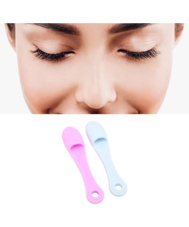 2pcs Silicone Face Scrubber Deep Pore Cleansing Blackhead Remaining Makeup Removal Skin Friendly Skin Cleaner for Beauty - Buy Online on GoSupps.com