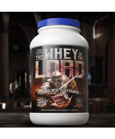 The Whey of The Lord Chocolate Testament Whey Protein Isolate Premium Muscle Growth & Recovery Shake Rich Flavor Smooth Mix Amino Acid Support for Daily Use (Chocolate) - Buy Online on GoSupps.com