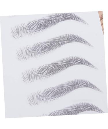 FRCOLOR 2pcs 3d Eyebrow Stickers Hair- Eyebrow Stickers Imitation Eyebrow 6d Eyebrow Trimming The Lazy - Buy Online on GoSupps.com