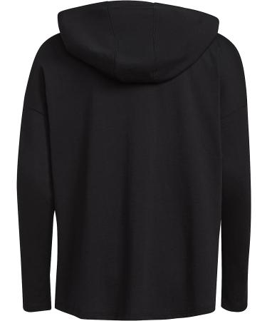 adidas Girls' Long Sleeve Cotton Hooded Graphic T-Shirt X-Large Black/Multicolor - Buy Online on GoSupps.com