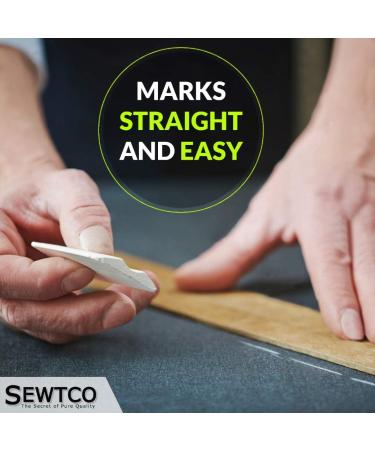 SEWTCO Fabric Chalk - White 10 Pack | Made in Canada | Wax Based Tailor's Chalk - Buy Online on GoSupps.com