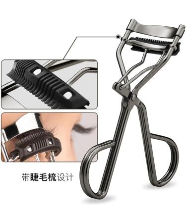 Rose Gold Gradient Eyelash Curler Portable Eyelash Clip Rubber Handle High Elasticity Beauty Tool Logo (Size : C3) - Buy Online on GoSupps.com