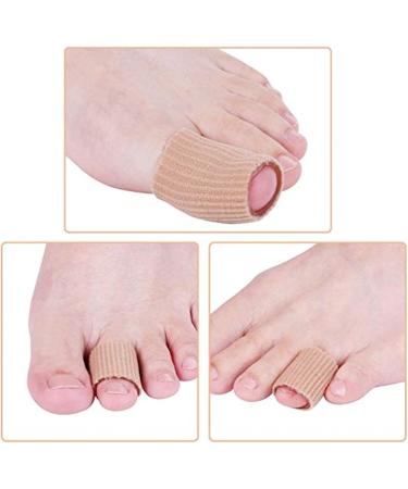 5x Silicone Toe Caps & Bandages - Toe Protection Separator & Pad | 2.5cm Wide International Shipping - Buy Online on GoSupps.com