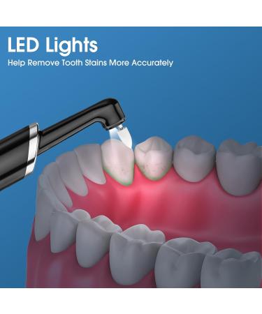 Hangsun Rechargeable Tooth Polisher - Dental Teeth Whitening Kit 5 Brush Heads 5 Speed Modes IPX6 Waterproof - Buy Online on GoSupps.com