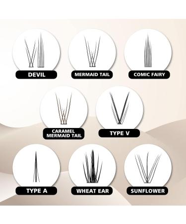 Black Fairy Bottom Lashes 240 pcs - Single Cosplay Lower Under Lashes for a Cute Fairy Look - Lightweight and Natural - DIY Eyelash Extension - Buy Online on GoSupps.com