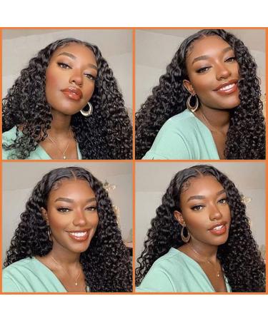 12A Brazilian Curly Hair Bundles with Closure - 100% Virgin Human Hair Weave - Wet & Jerry Curly Wave - 3 Bundles + Lace Closure - Natural Black (16 18 20 with 14) - Buy Online on GoSupps.com