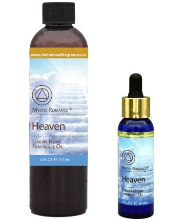 The Home of Fragrances - Set of 2 Bottles of Fragrance Oils - 2oz & 8oz (Heaven)