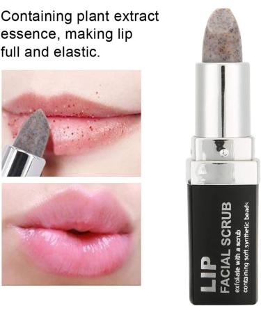 Lip Exfoliator Lip Scrub Sticks Nourishing Lipstick Remove Cuticles Lip Film for Home Gift - Buy Online on GoSupps.com