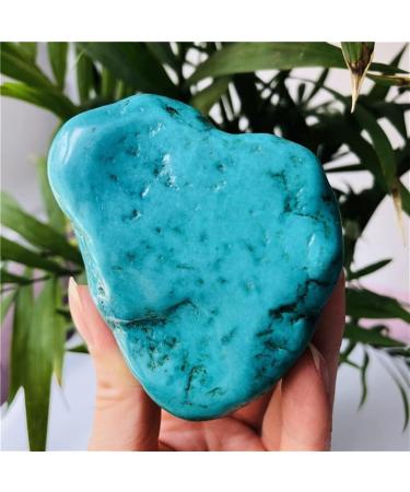 Natural 1pc Natural Crystal Turquoise raw Stone Crystal specimens ningxiao (Size : 130-140g) - Buy Online on GoSupps.com