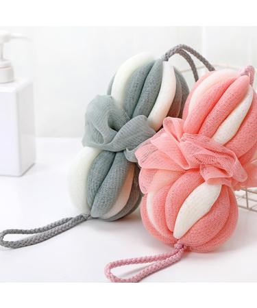 Milisten Body Scrub Loofah Sponge Set - 3Pcs Fluffy Bath Sponge for Essential Skin Care - Bulk Mesh Shower Pouf for Ultimate Relaxation - Buy Online on GoSupps.com