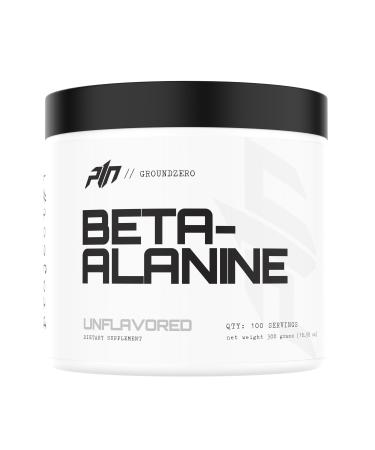 Project #1 Beta-Alanine Powder Unflavored 100 Servings Muscular Endurance Support 300g